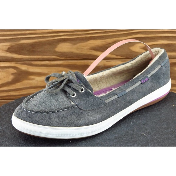 Keds Size 7 M Gray Loafer Shoes Fabric Women‎ 53368 - Picture 1 of 9